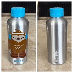 NEW 2010 Winter Olympics Quatchi Insulated Water Bottle